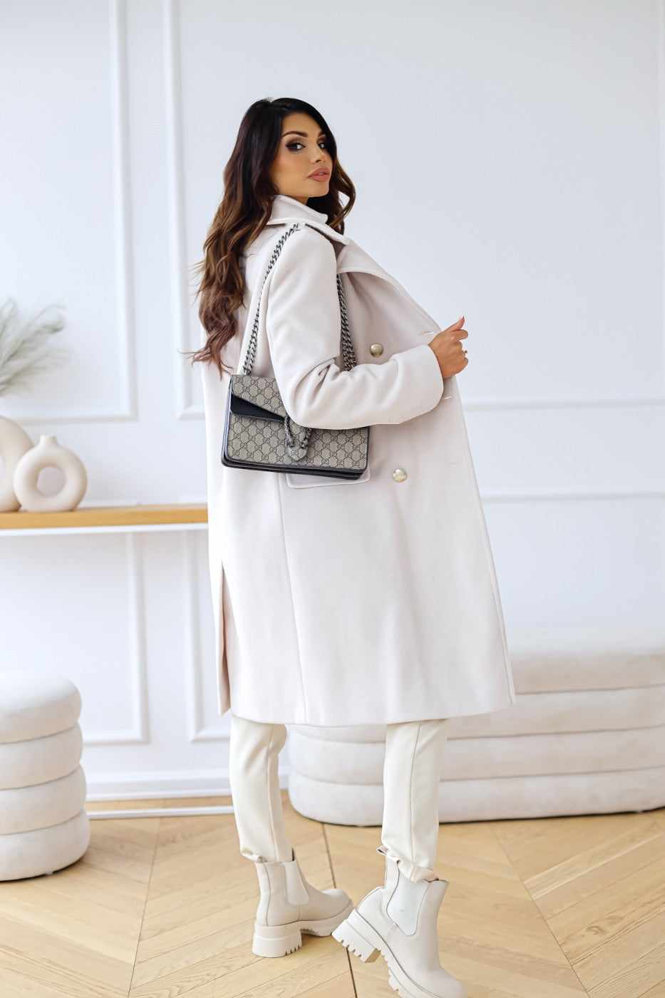 Arabella | Elegant Double-Breasted Women's Winter Coat