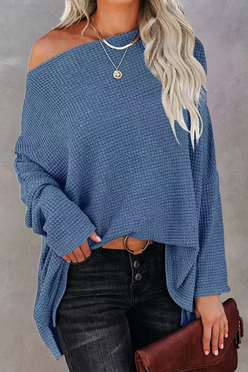 Elvaya | Chic Off-Shoulder Sweater for Casual Style