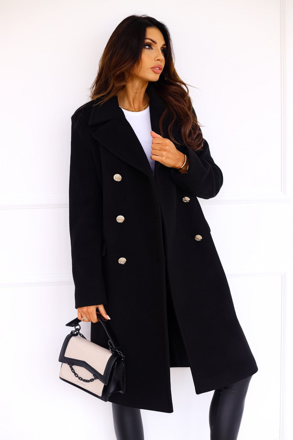 Arabella | Elegant Double-Breasted Women's Winter Coat