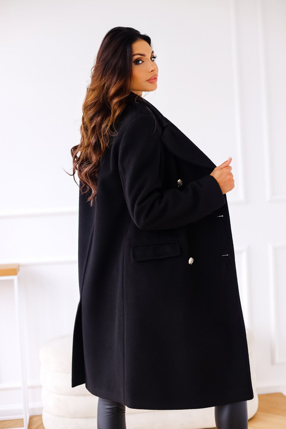 Arabella | Elegant Double-Breasted Women's Winter Coat