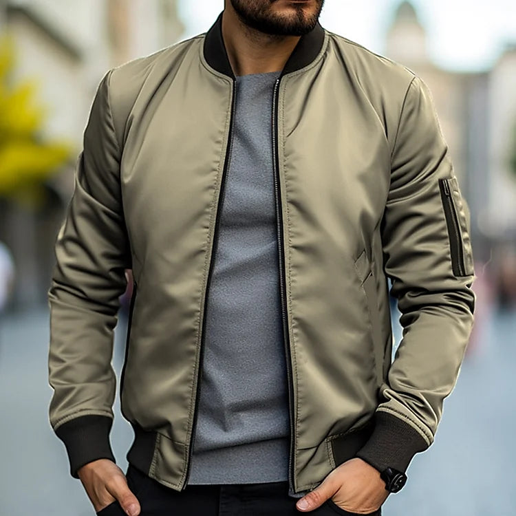 Alistair | Stylish Men's Bomber Jacket for Trendy Outfits