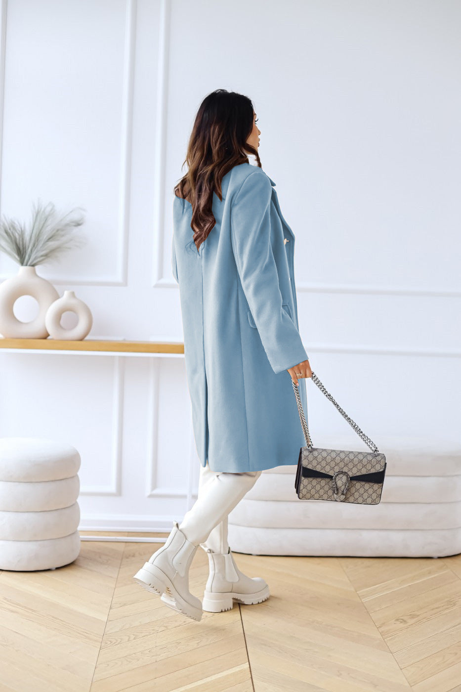 Arabella | Elegant Double-Breasted Women's Winter Coat