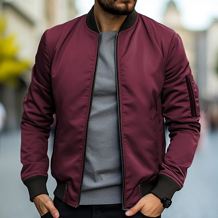 Alistair | Stylish Men's Bomber Jacket for Trendy Outfits