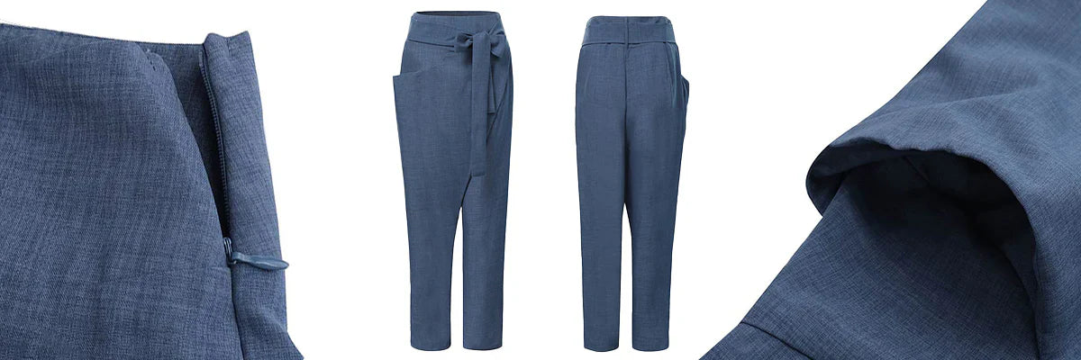 Jeselle - Unique High-Waist Comfy Pants