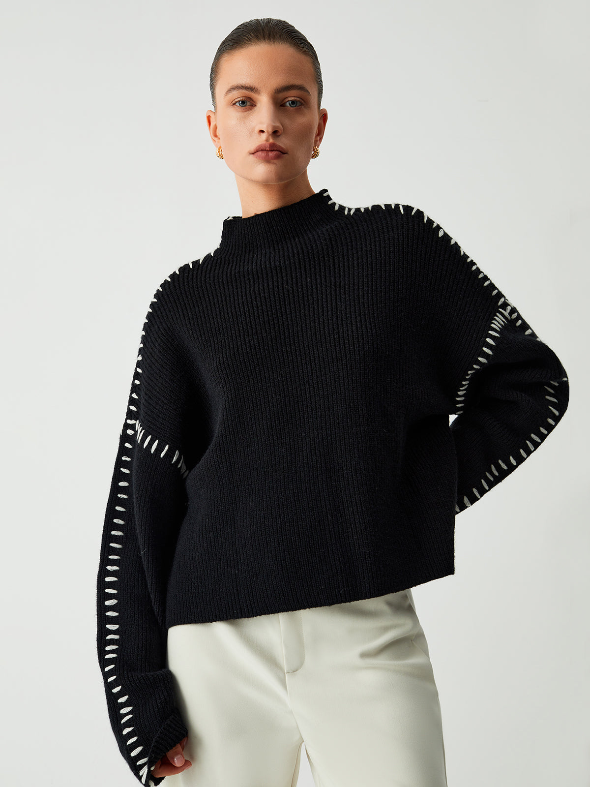 Elaris | Cozy Oversized Sweater for Effortless Style