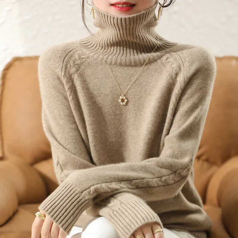 Calista | Cozy Turtleneck Sweater for Stylish Winter Layers