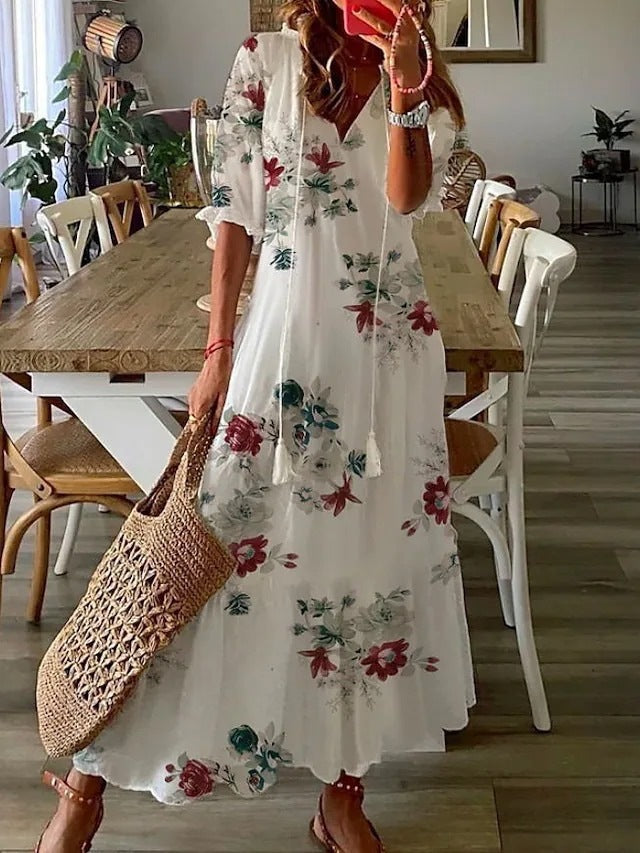 Octavia - Bohemian Maxi Dress