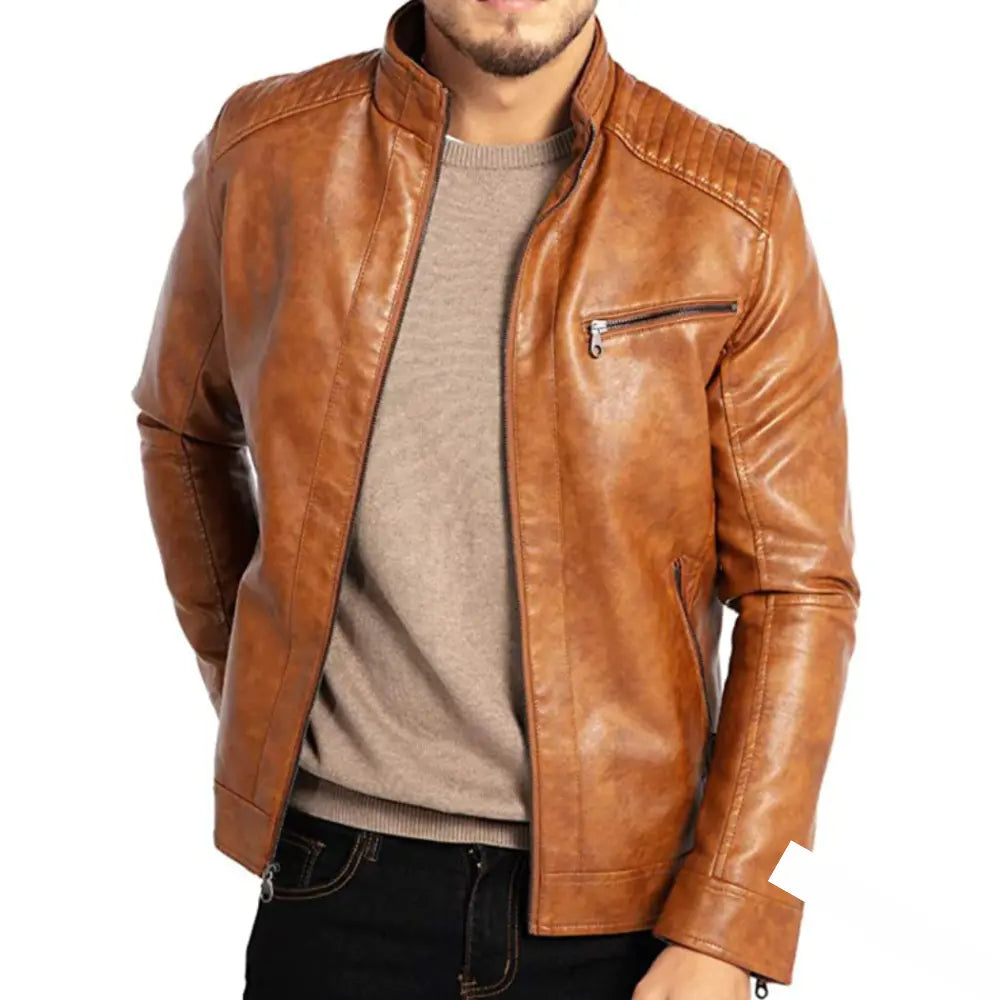 Lloyd - Windproof Leather Jacket