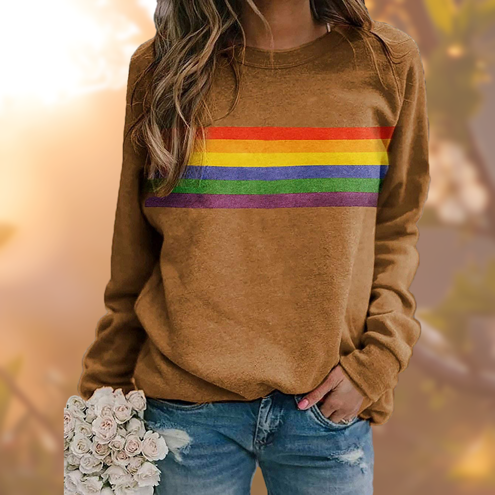 Lorienna  | Trendy Women’s Sweatshirt with Colorful Graphic Design