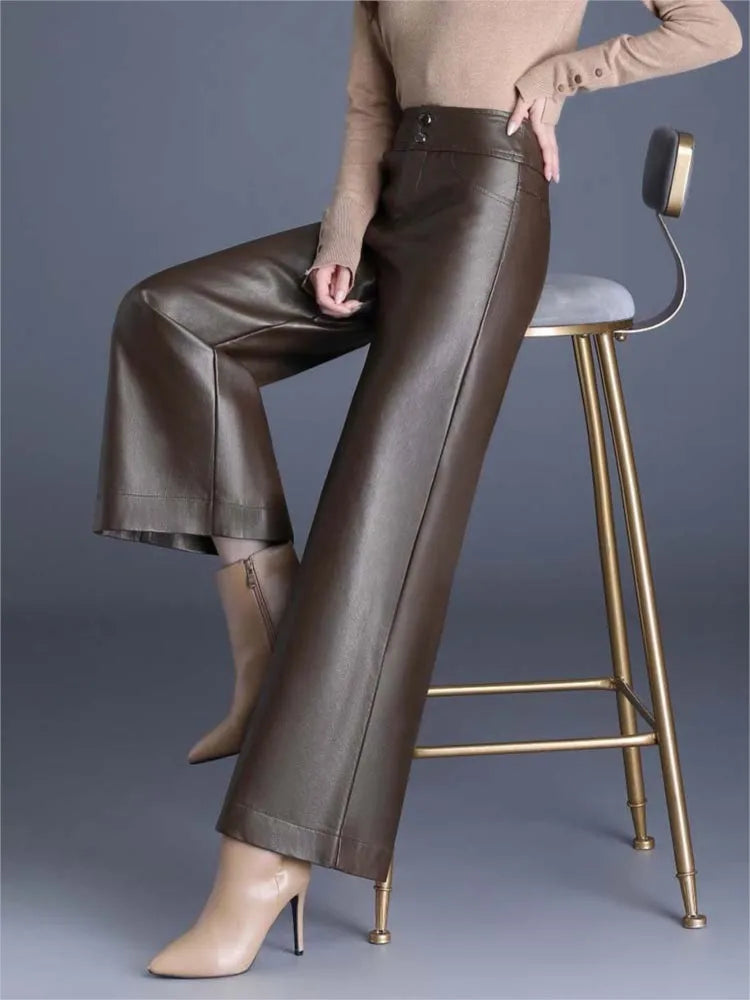 Jane - High Quality Leather Pants