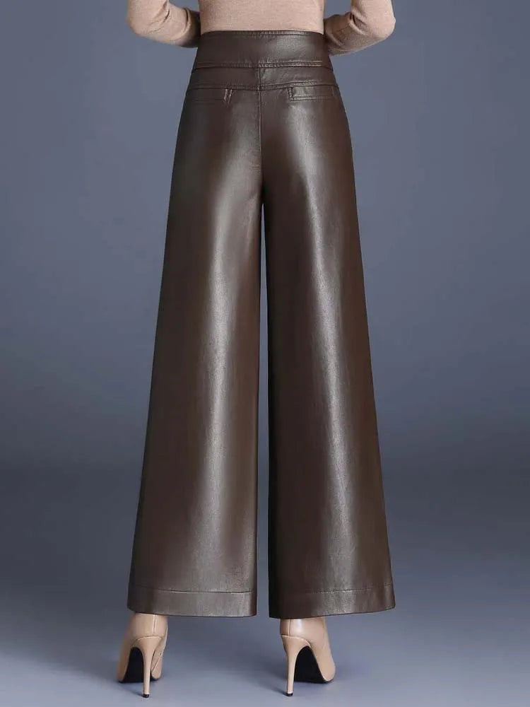 Jane - High Quality Leather Pants