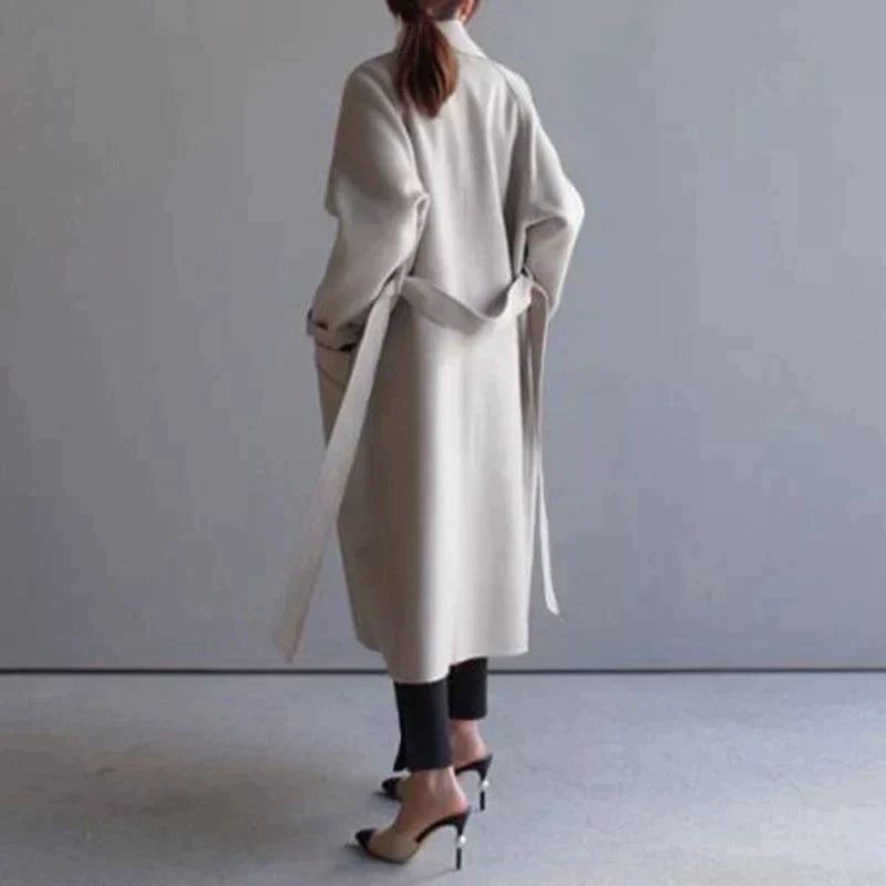 Ellie | Elegant Long Winter Coat for Women Fashion