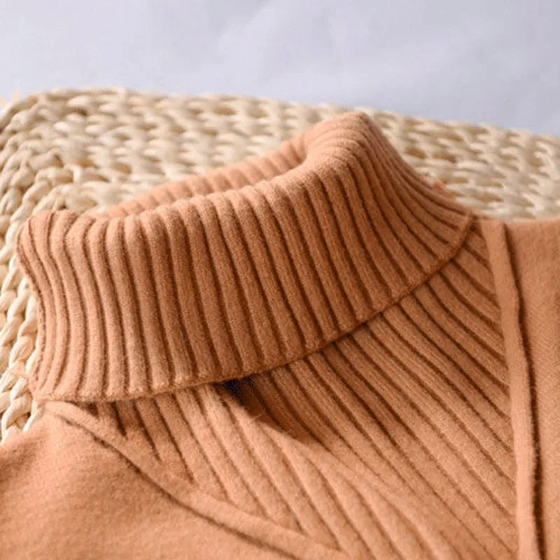 Elysia | Cozy V-Neck Pullover Sweater for Stylish Comfort