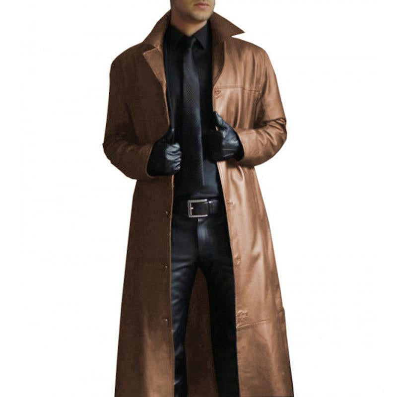 Evros | Stylish Long Trench Coat for Modern Men Fashion