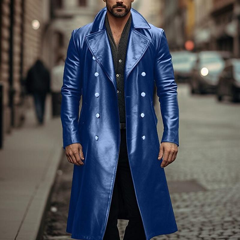 Lioris | Classic Long Coat for Men, Stylish Outerwear Fashion