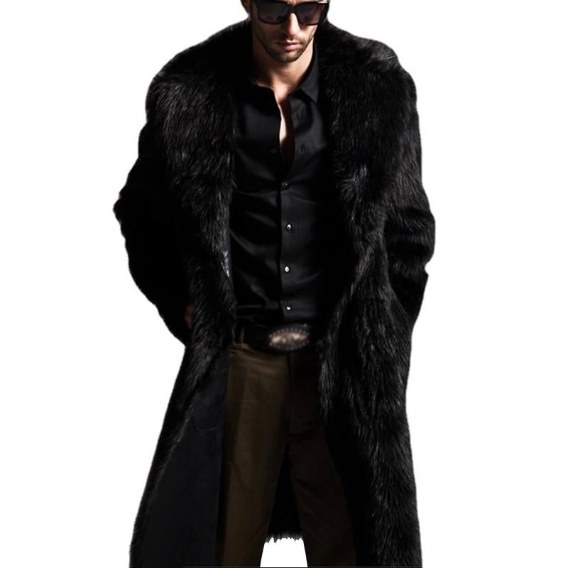 Cassien | Stylish Long Winter Coat for Men, Warm & Elegant