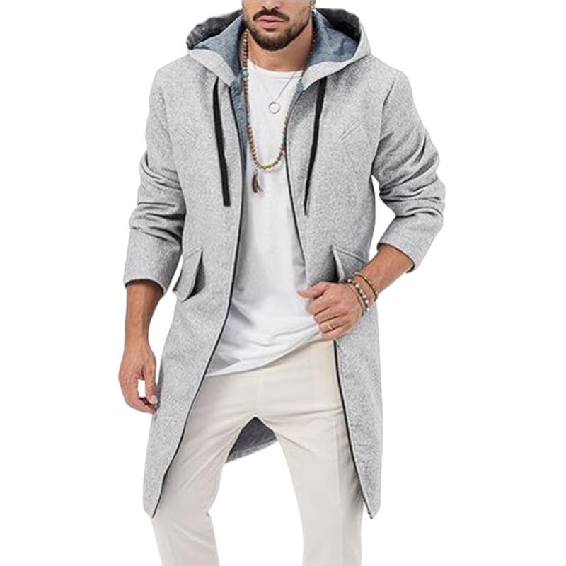 Barrett | Stylish Mid-Length Hooded Jacket for Men