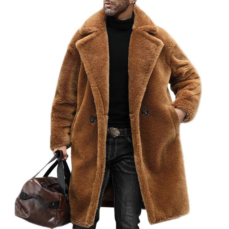 Maelor | Stylish Teddy Plush Winter Coat for Men