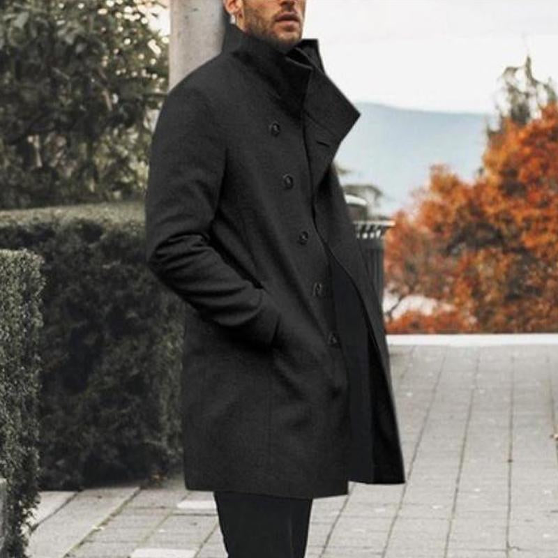 Cassius | Classic Men's Trench Coat for Timeless Style