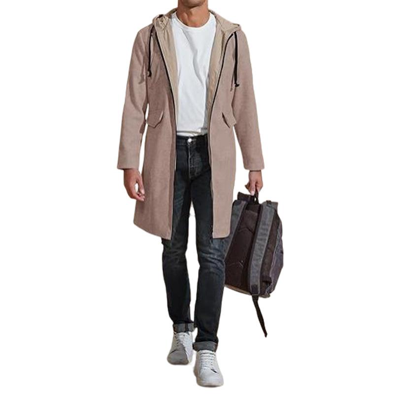 Barrett | Stylish Mid-Length Hooded Jacket for Men