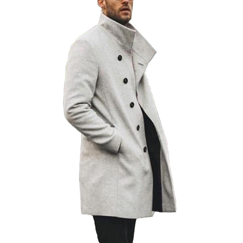 Cassius | Classic Men's Trench Coat for Timeless Style