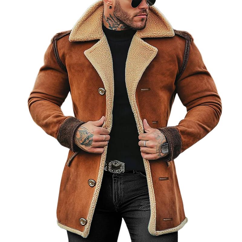 Evander | Stylish Single-Breasted Coat for Men - Modern Fashion