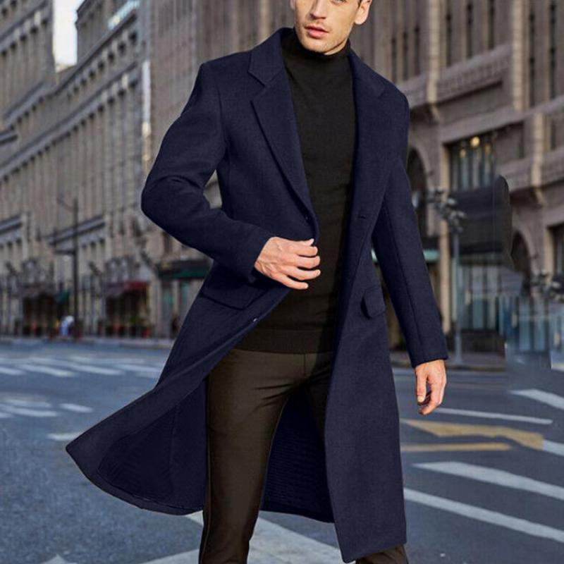 Quentin | Stylish Knee-Length Overcoat for Men