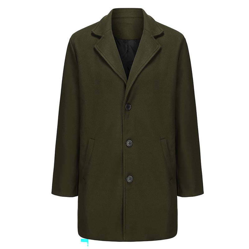 Callum | Stylish Single-Breasted Men's Overcoat for Cold Weather