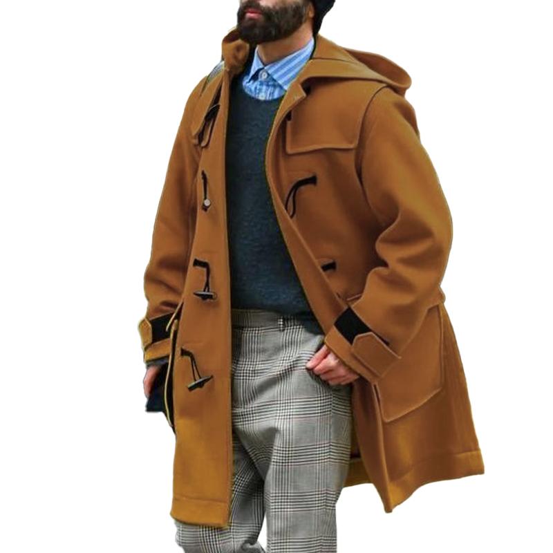 Cassiel | Stylish Men's Hooded Coat for All Seasons